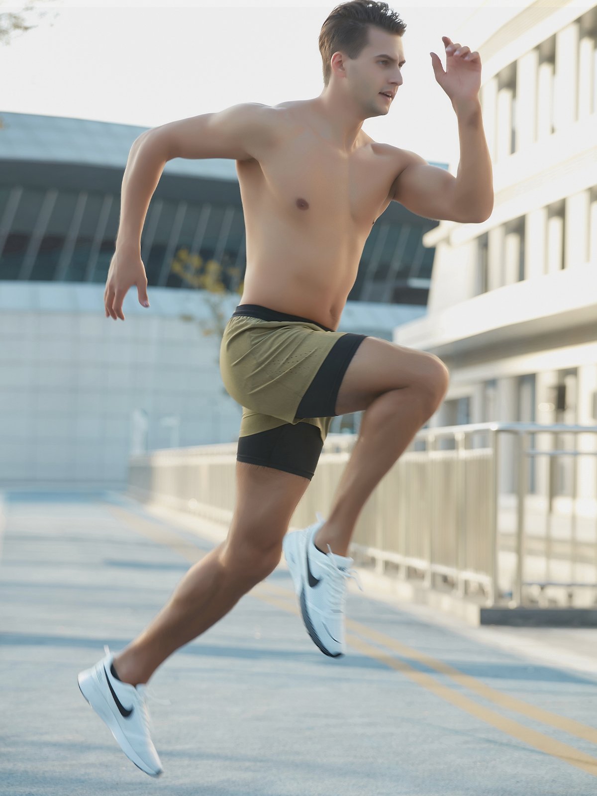 Logan | 2-in-1 Sportshort – Ultiem Comfort & Bewegingsvrijheid
