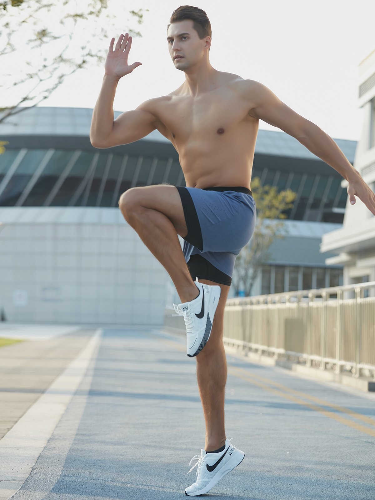 Logan | 2-in-1 Sportshort – Ultiem Comfort & Bewegingsvrijheid