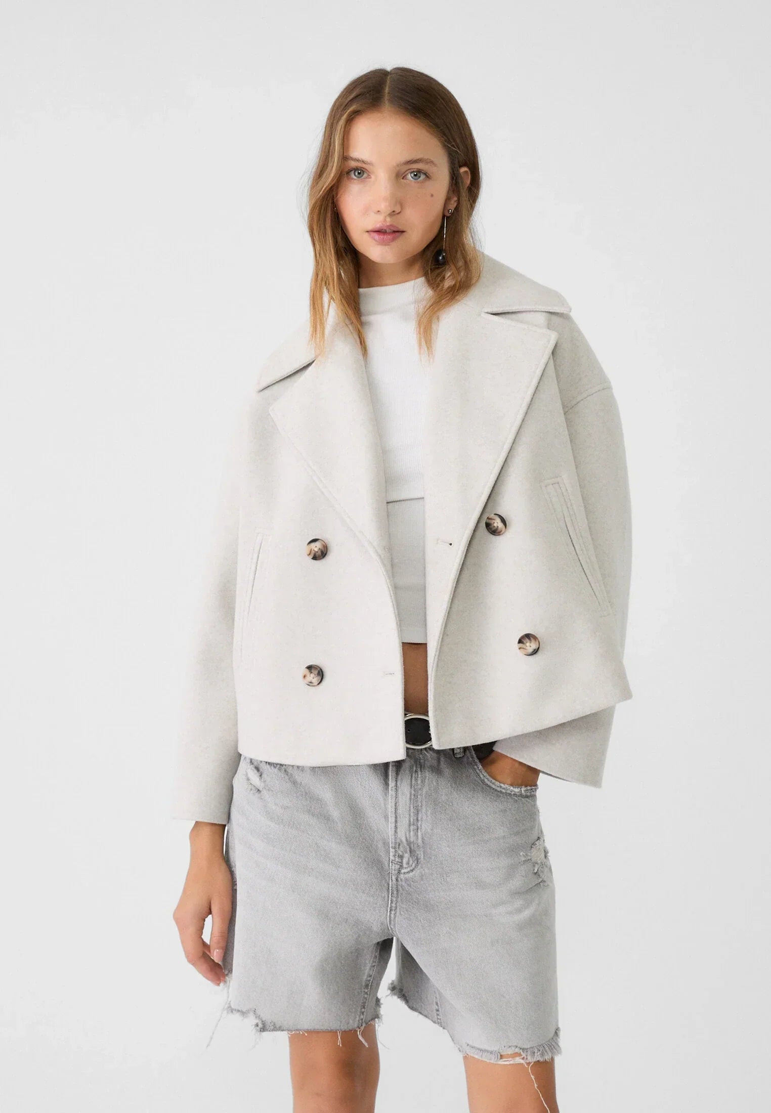 Mode Outlet | Kort Cropped Jasje – Trendy & Tijdloos