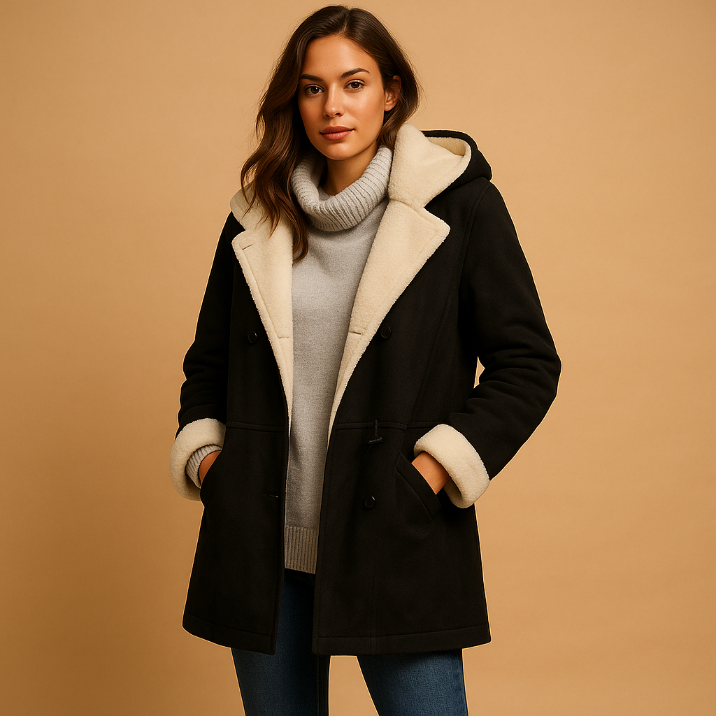 Wintervest Dames | Lang Model met Capuchon en Isolerende Voering