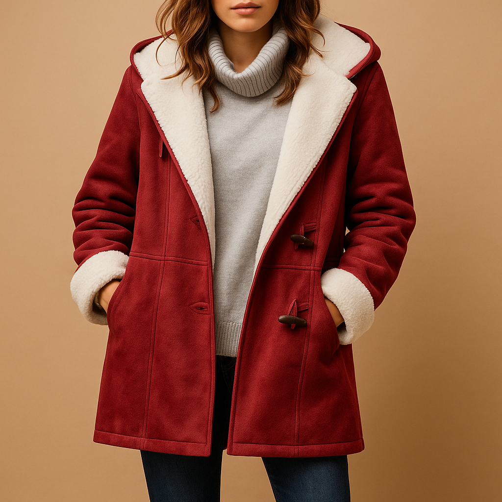 Wintervest Dames | Lang Model met Capuchon en Isolerende Voering