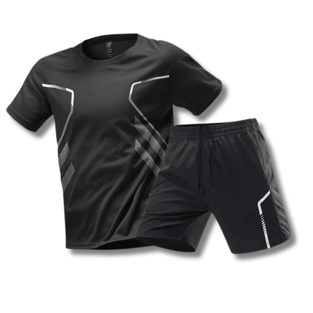 Liam | Sportset Heren | Zomer Stijl Voor Tennis, Padel & Hardlopen - De Mode OutletSEND S