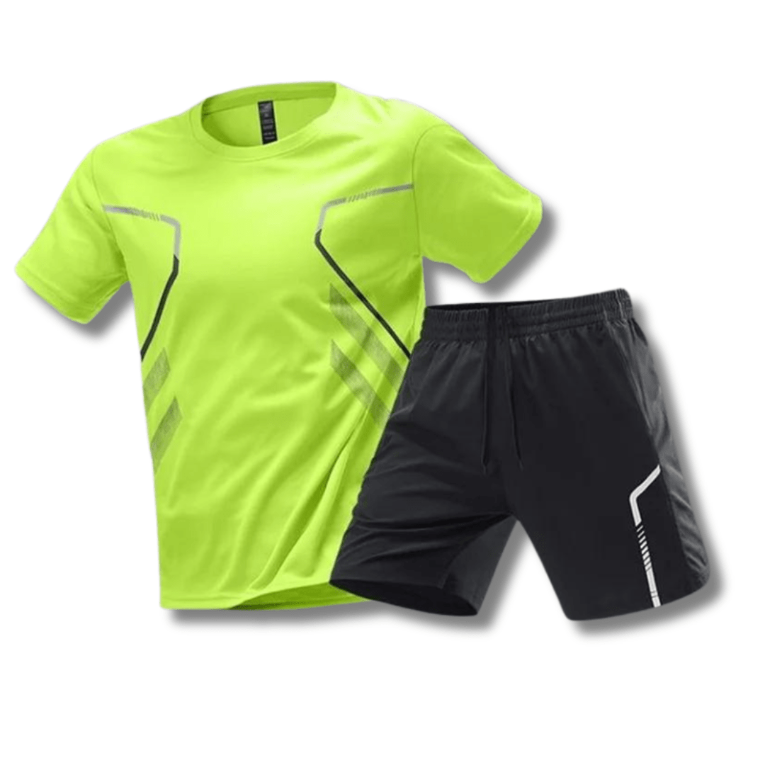 Liam | Sportset Heren | Zomer Stijl Voor Tennis, Padel & Hardlopen - De Mode OutletSEND S