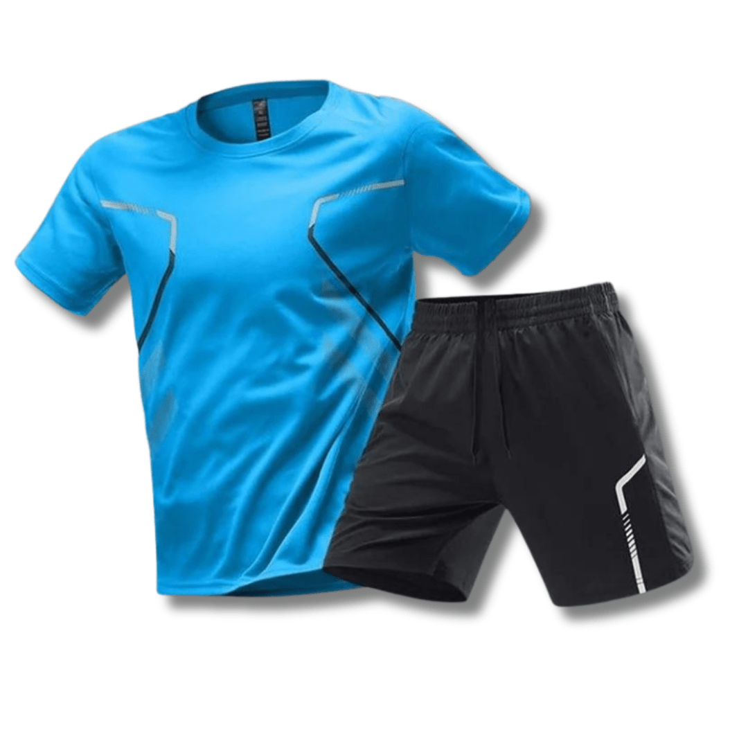 Liam | Sportset Heren | Zomer Stijl Voor Tennis, Padel & Hardlopen - De Mode OutletSEND S