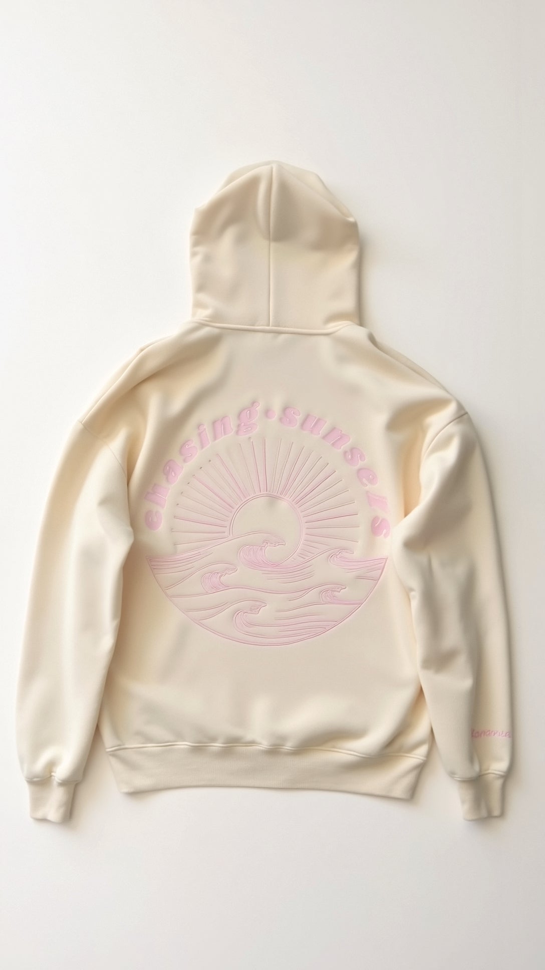 Dames hoodie met geborduurd rugdesign | Comfortabele trui met capuchon