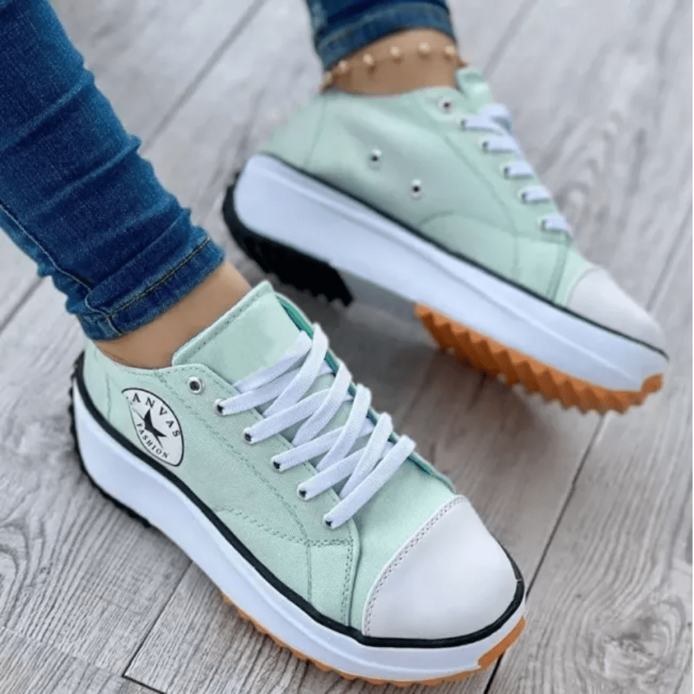 Plateausneakers voor Dames