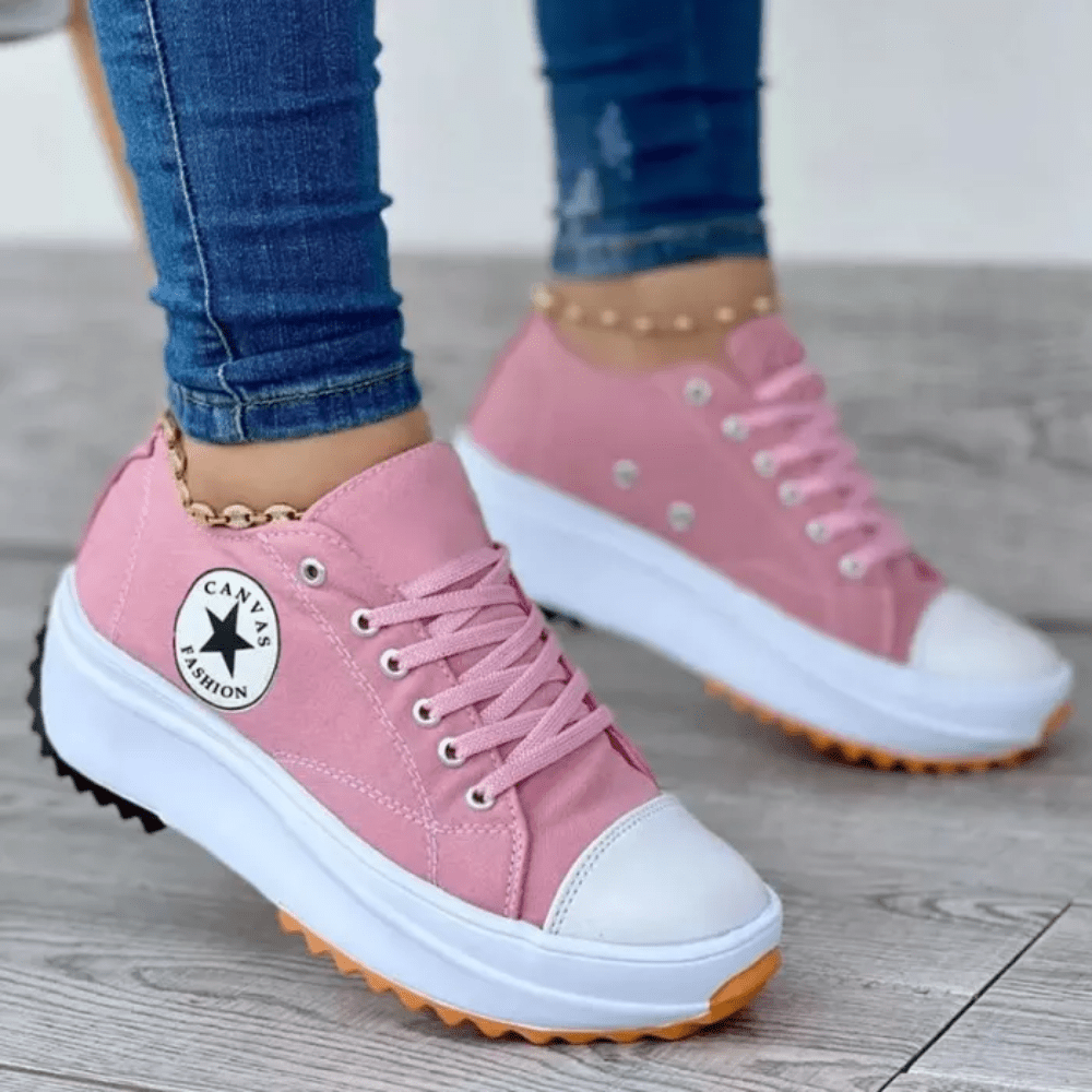 Plateausneakers voor Dames