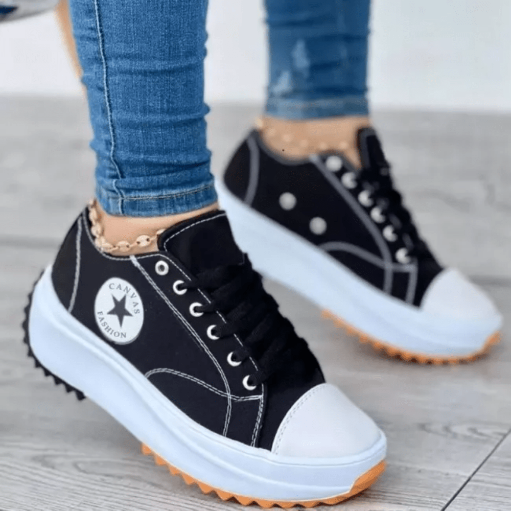 Plateausneakers voor Dames