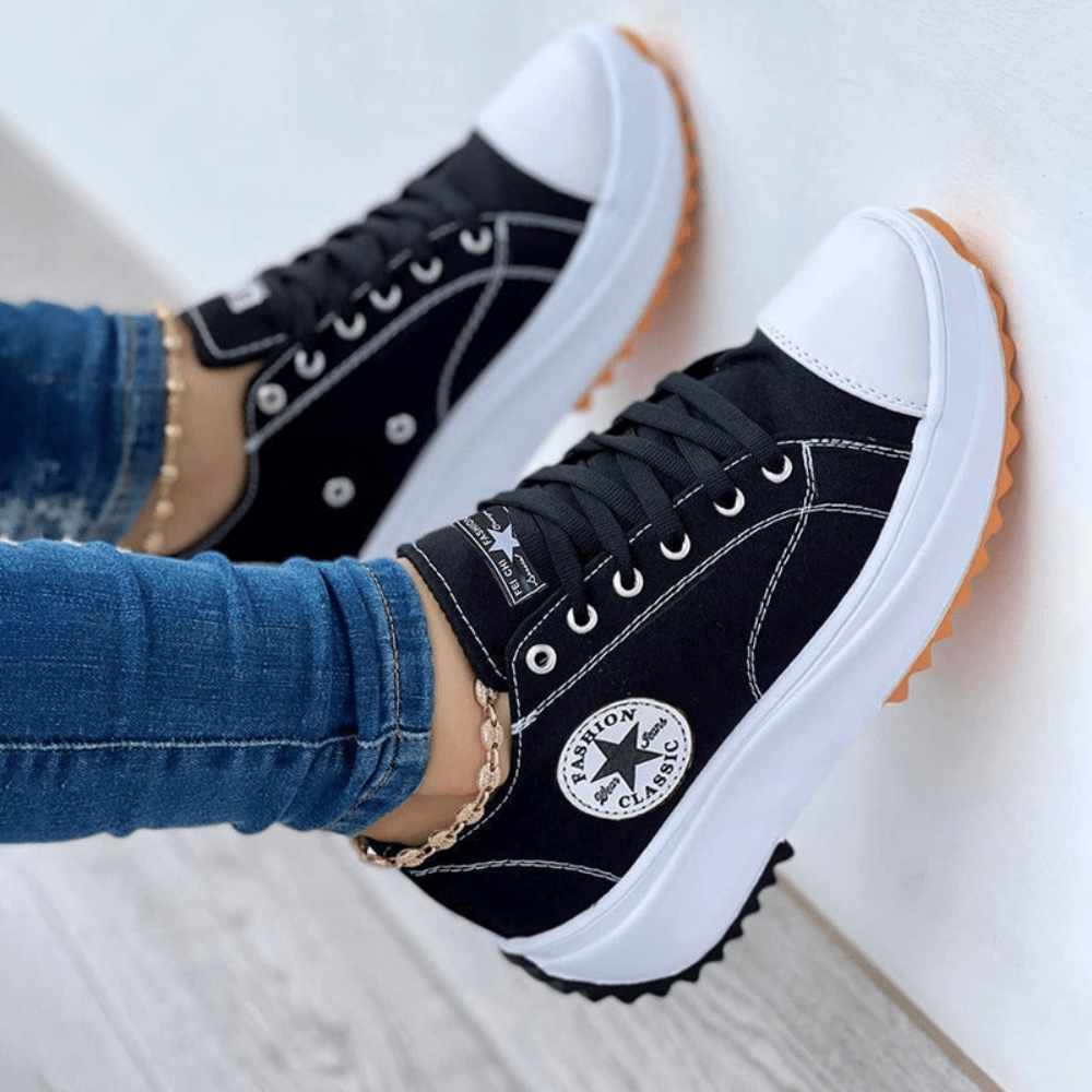 Plateausneakers voor Dames