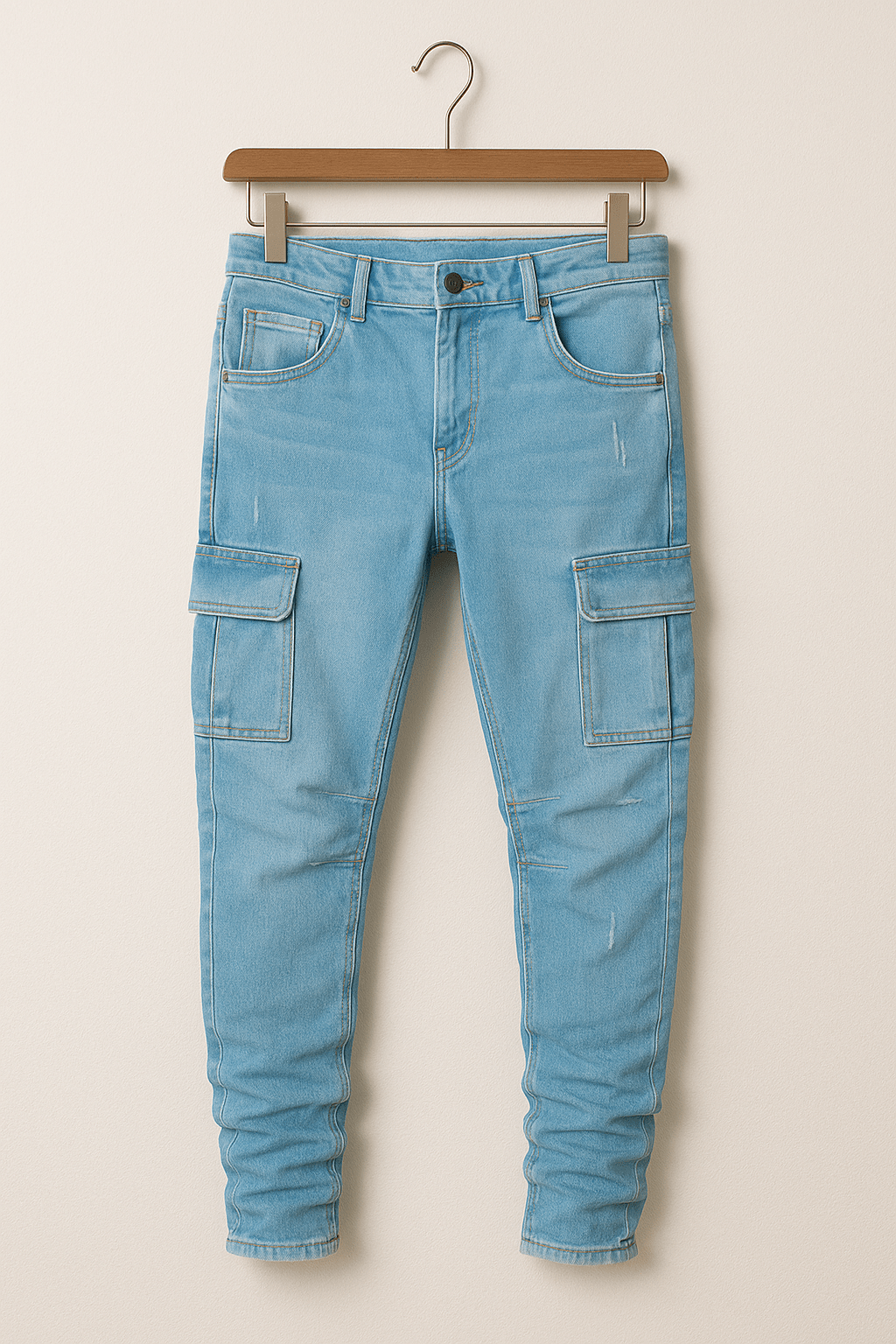 Elastische Cargo Jeans voor Heren