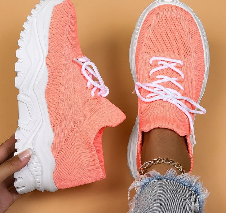 Casual dames sneakers met ademend ontwerp