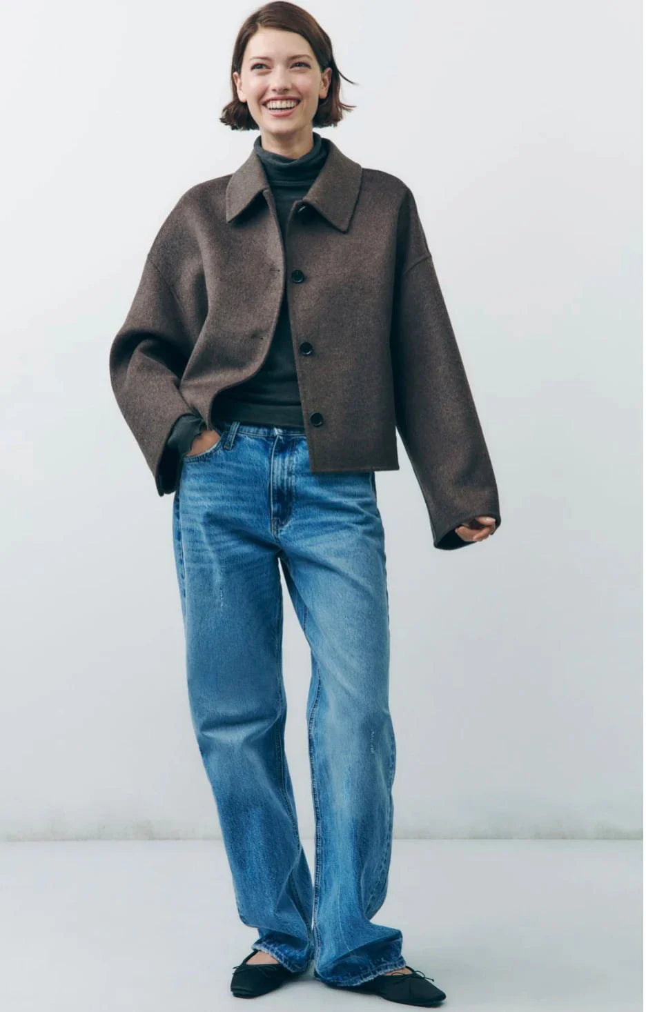 Nette oversized jas voor dames – warm en stijlvol