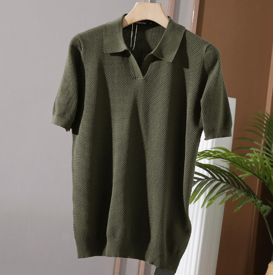 Ademend Heren Poloshirt – Luchtig, Stijlvol & Comfortabel