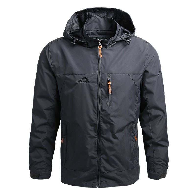 Softshell heren outdoor jas – lichtgewicht en waterafstotend voor elk weertype