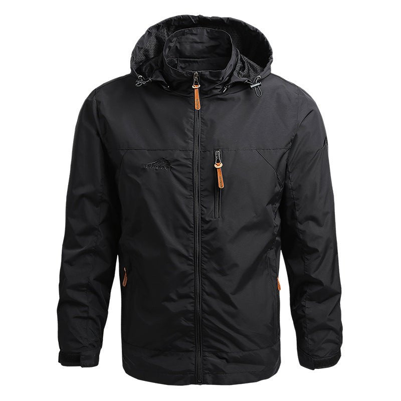 Softshell heren outdoor jas – lichtgewicht en waterafstotend voor elk weertype