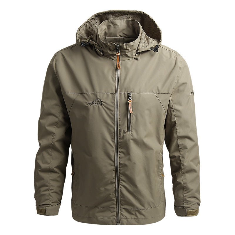 Softshell heren outdoor jas – lichtgewicht en waterafstotend voor elk weertype