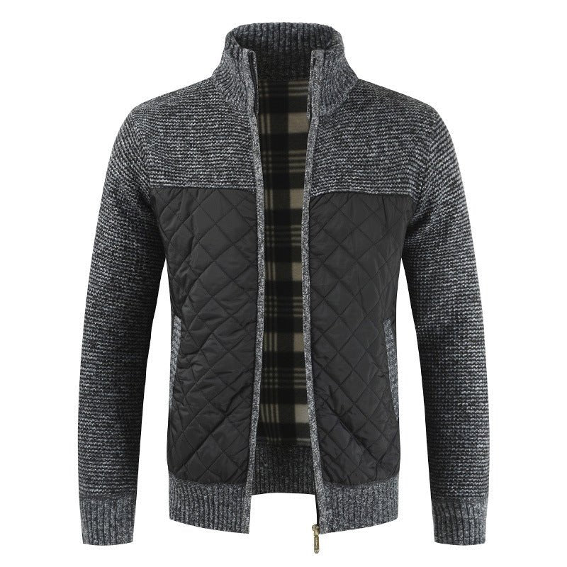 Slim fit heren vest met opstaande kraag – stijlvol en comfortabel