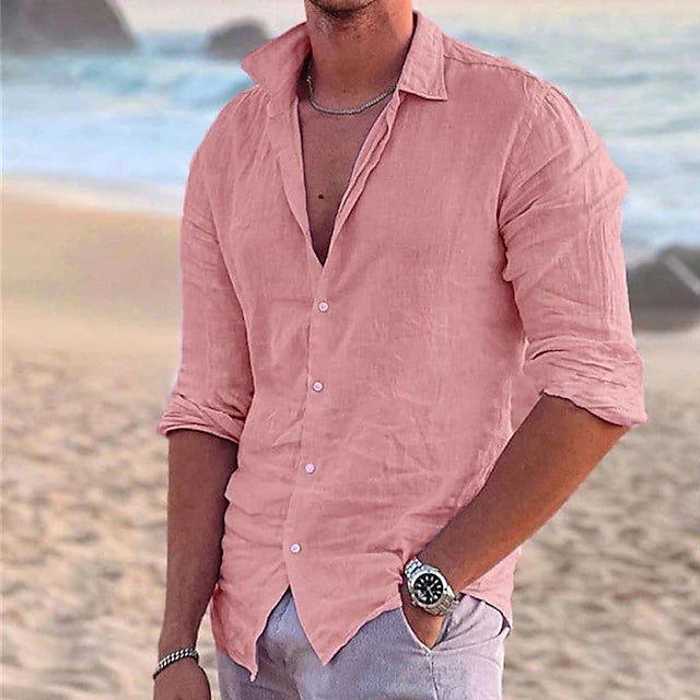 Zander | Casual Zomerhemd voor Heren – Licht, Stijlvol & Ademend