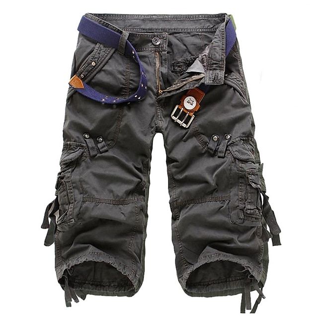 De Mode Outlet | Heren Cargo Korte Broek Zomer met Zakken