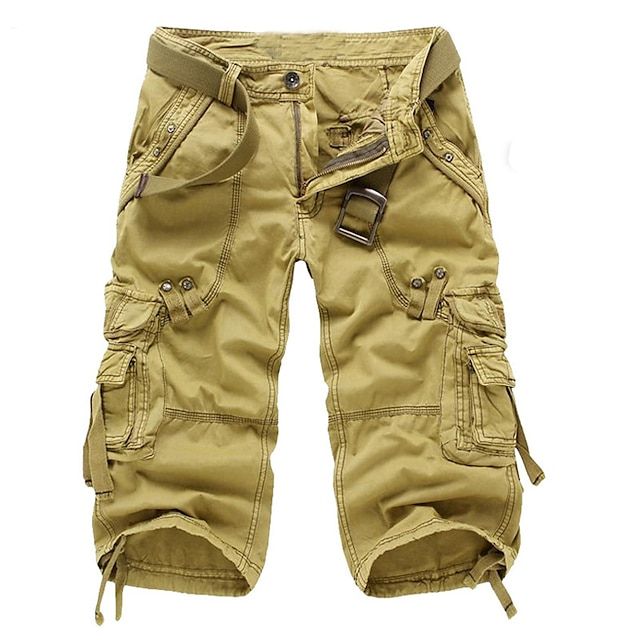 De Mode Outlet | Heren Cargo Korte Broek Zomer met Zakken
