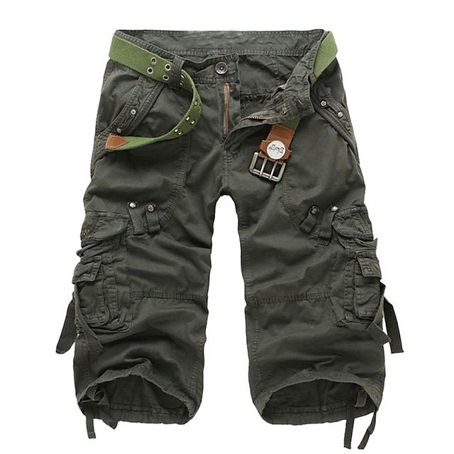 De Mode Outlet | Heren Cargo Korte Broek Zomer met Zakken