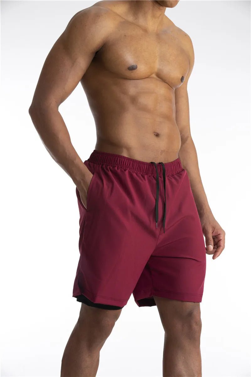 Titan | Hardloop Shorts met Liner & Telefoonzak – Comfort & Functionaliteit - De Mode OutletDMED1-GD791021