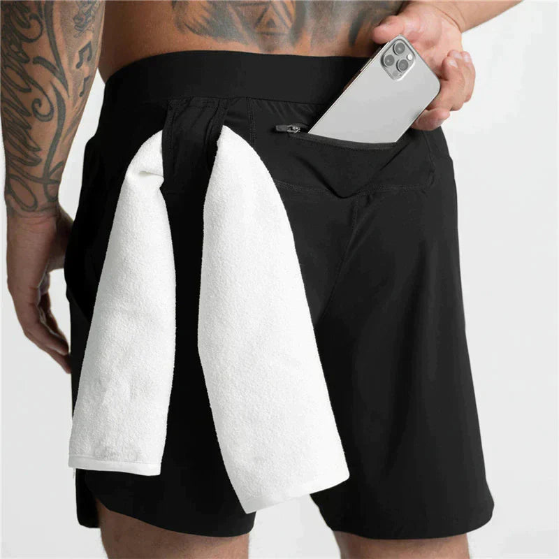 Ronan | Sneldrogende Sportshort – Lichtgewicht & Functioneel