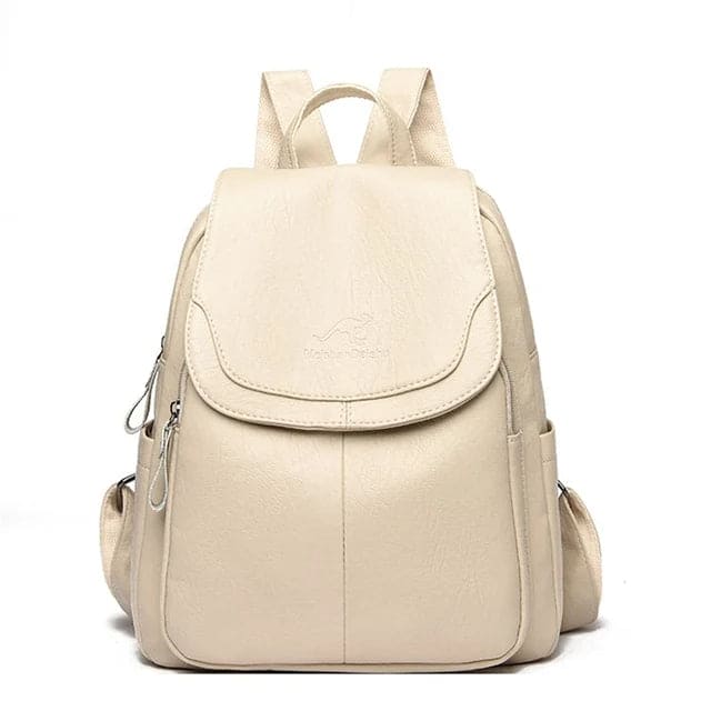 MILO | Vintage Lederen Rugzak – Stijlvol & Functioneel