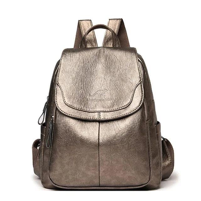 MILO | Vintage Lederen Rugzak – Stijlvol & Functioneel