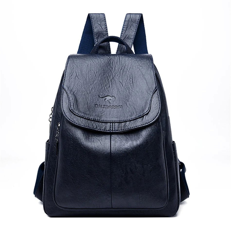 MILO | Vintage Lederen Rugzak – Stijlvol & Functioneel