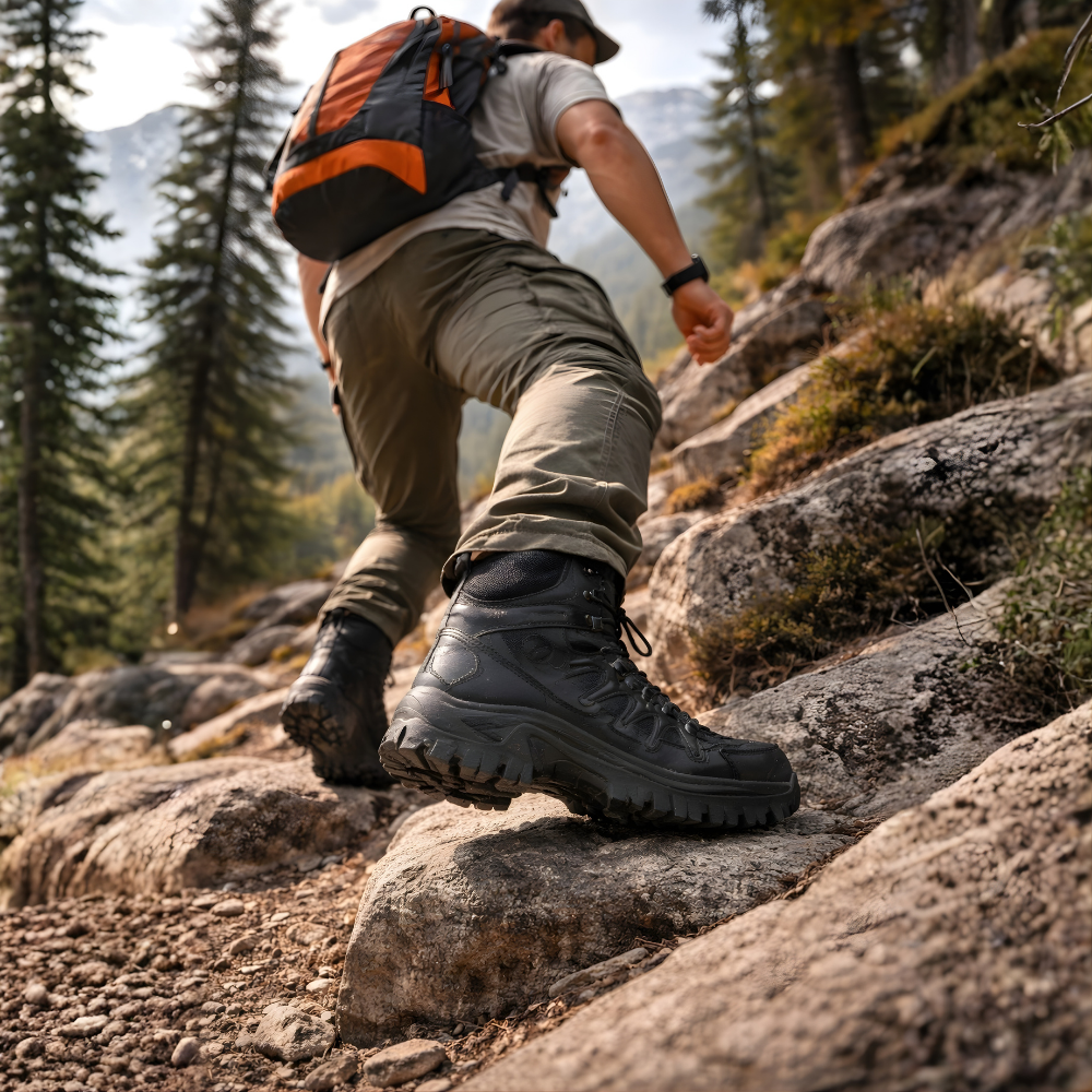 Waterdichte Lichtgewicht Outdoor Laarzen – Gripondersteuning voor Gebruik in het Veld
