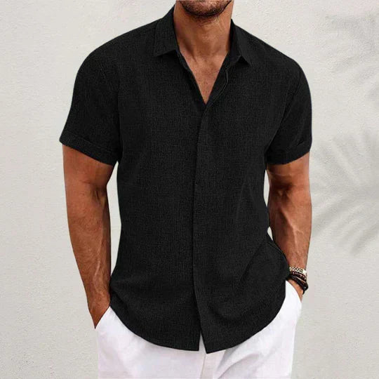 Noah | Button-Up Overhemd voor Heren – Licht & Stijlvol