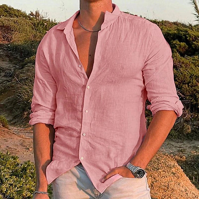 Zander | Casual Zomerhemd voor Heren – Licht, Stijlvol & Ademend
